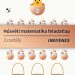 Húsvéti matek feladatlap másodikosoknak a 60-as számkörben. A gyerekeknek összeadásokat kell megoldaniuk, majd a helyes eredmény alapján a tojásokat a megfelelő kosárba helyezni.