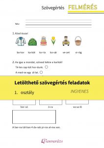 Ezek a letölthető szövegértés feladatok 1. osztályosoknak készültek. Három feladatot tartamlaznak: 1. Első feladat – A gyerekeknek képeket kell összekapcsolniuk a megfelelő szavakkal, segítve a szókincs bővítését és a vizuális figyelem fejlesztését. 2. Második feladat – Igaz-hamis állítások eldöntése, amely fejleszti a gyermekek szövegértési és kritikai gondolkodását. 3. Harmadik feladat – Rajzolás a szavak és mondatok alapján, amely segíti a kreativitás és a szöveg mélyebb megértésének fejlődését.