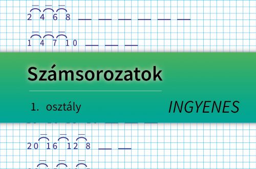Számsorozatok első osztály – Nyomtatható matek feladatlap a 20-as számkörben! Játékos gyakorlófeladat növekvő, csökkenő és váltakozó számsorozatok tanulásához. A gyerekek beírhatják a hiányzó számokat, miközben fejlesztik a logikus gondolkodásukat és számolási készségüket.