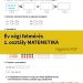 Ingyenes év végi felmérés első osztály matematika feladatlap, amely segíti a pedagógusokat és szülőket a gyerekek tudásának felmérésében és gyakorlásában. 20-as számkörben készült feladatok, szabad pontozási lehetőséggel.