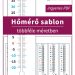 Ez a hőmérő sablon különböző méretekben segíti a gyerekeket, hogy vizuálisan is ábrázolni tudják a hőmérsékletet, ami segít a negatív számok megértésében.