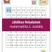 Játékos feladatok matematika 1. osztály: Kalózos matematikai feladatlap első osztályosoknak, ahol az összeadás és kivonás segítségével juttathatják el a hajót a kincses szigetre.