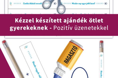 Kézzel készített ajándékötlet gyerekeknek: motiváló üzenetekkel díszített ceruza, amit a tanév végén ajándékozhatunk.