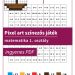 Pixel art színezős játék matematikai feladatokkal 20-as számkörben, hajó képe bontakozik ki a színezés során