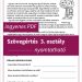 Szövegértés 3. osztály nyomtatható feladatlap: Varázslatos erdő. Ingyenes PDF feladatlap, amely szövegértési feladatokat, igaz-hamis állításokat és időrendi sorrendbe állítást tartalmaz.
