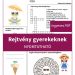 Rejtvény gyerekeknek nyomtatható nyári témájú feladatlap: fagyis játék, keresztrejtvény, labirintus és színező egy ingyen letölthető PDF-ben.