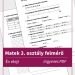 Matek 3. osztály felmérő feladatlap, amelyen összeadás, kivonás, szorzás és szöveges feladatok láthatók.