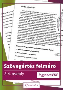Szövegértés felmérő 3. osztály – kétoldalas pünkösdi feladatlap nyomtatható változata
